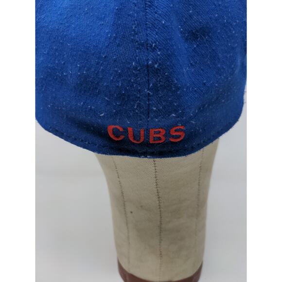 New Era 39Thirty Chicago Cubs MLB Post Season 2016 Fitted Hat Size L/XL Blue - Picture 10 of 15